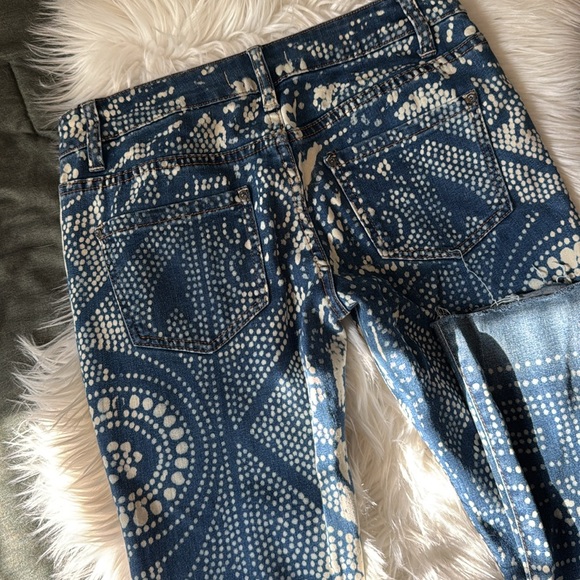 F r e e P e o p l e • Bali Discharge Flare jeans - Picture 9 of 9